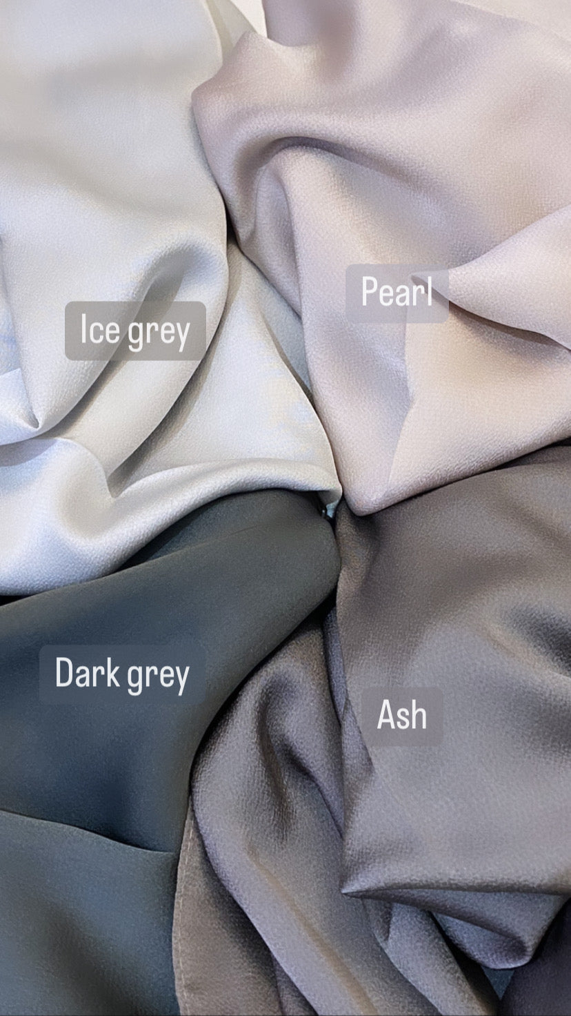 Grain Satin Hijab