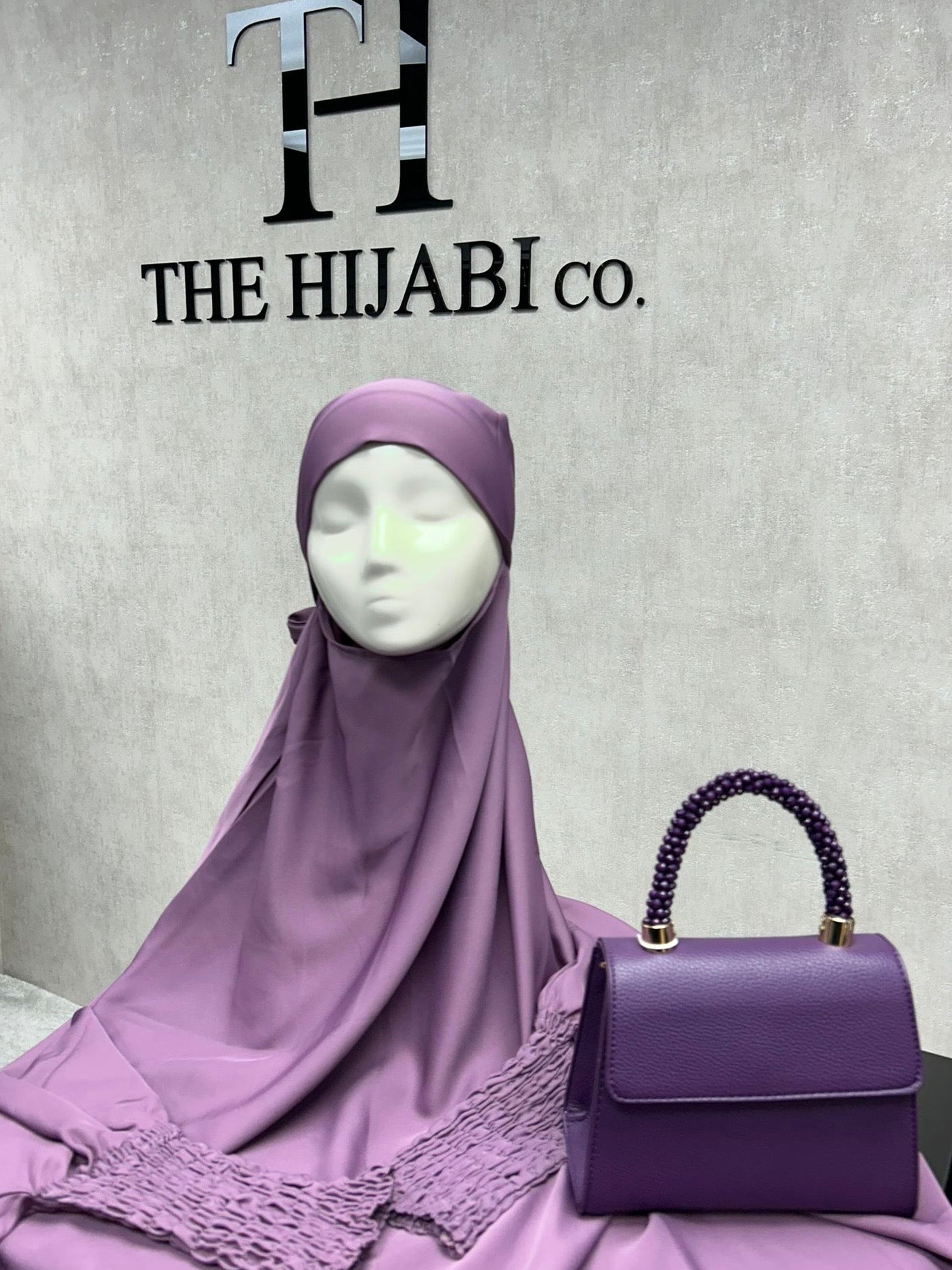 Plain Nida Jilbab - 2 piece