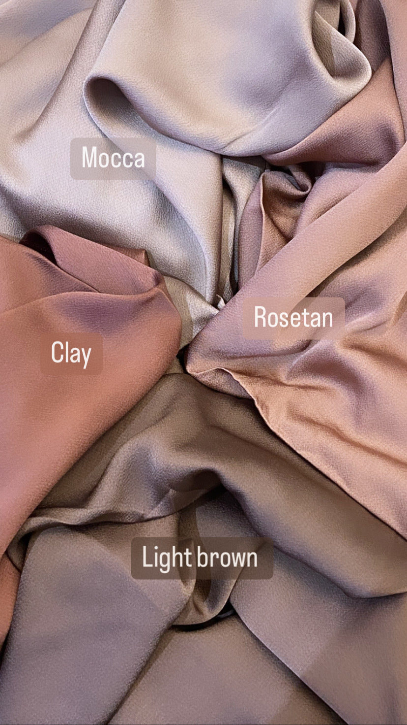 Grain Satin Hijab