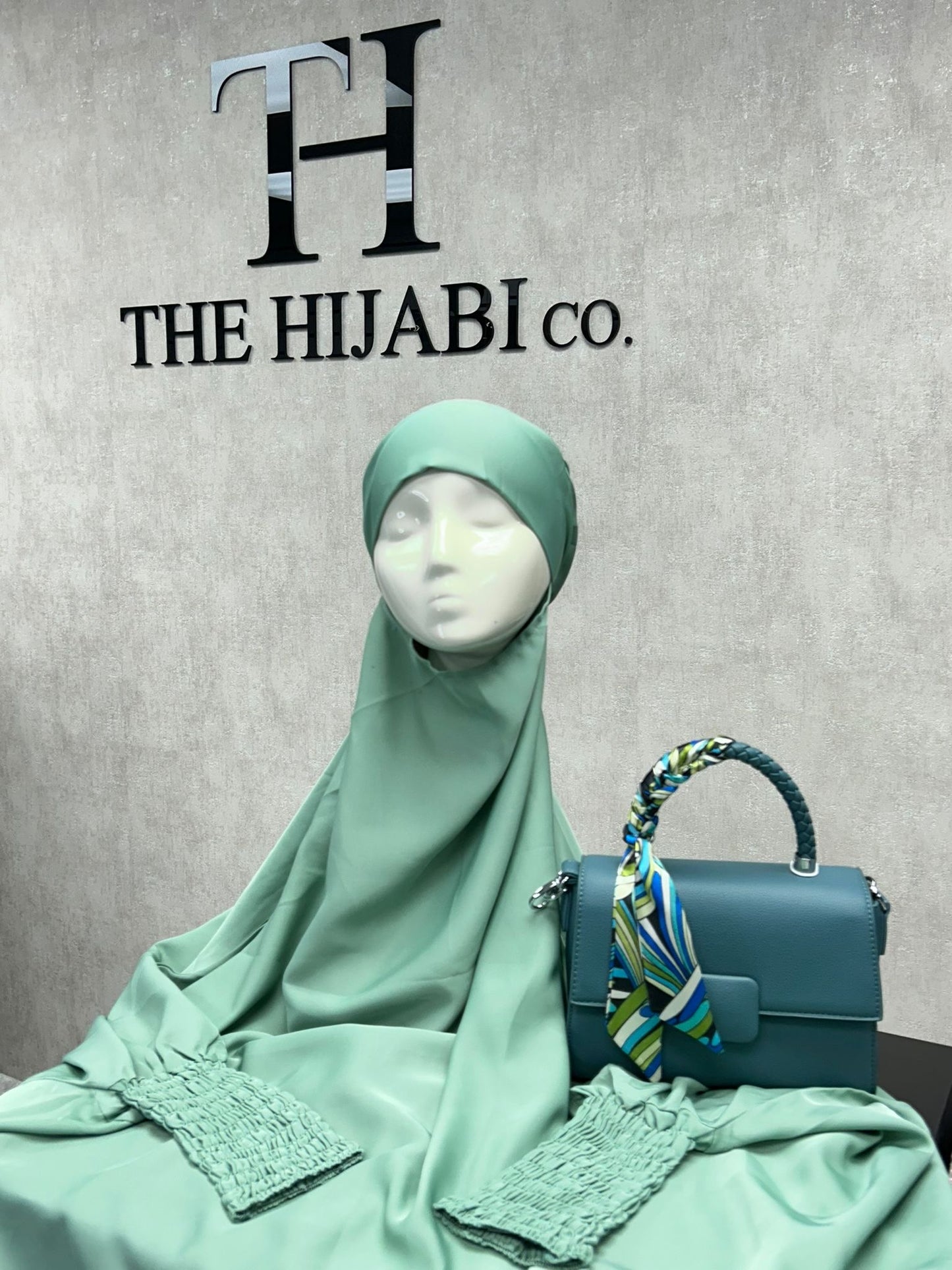 Plain Nida Jilbab - 2 piece